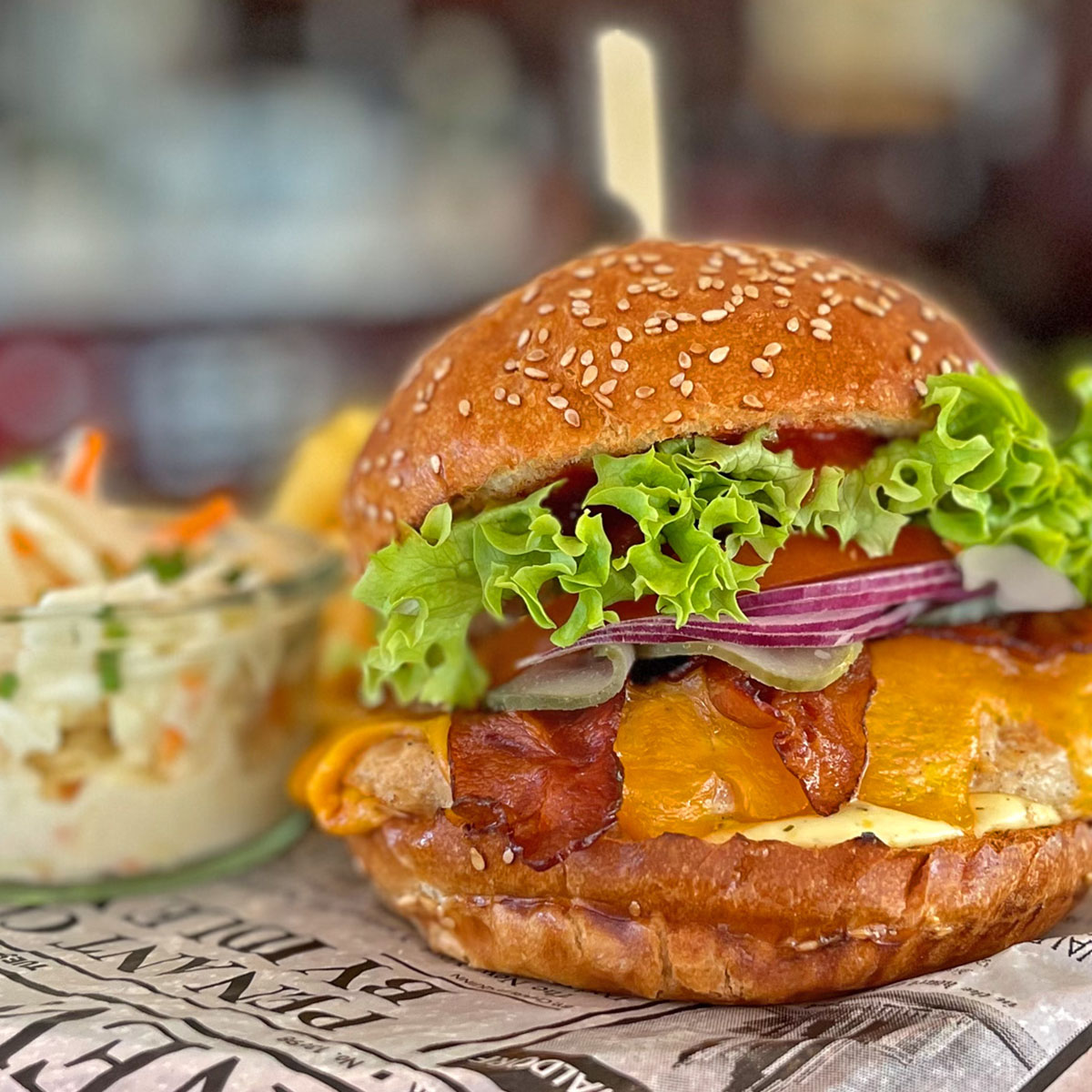 Roadside Chicken Burger