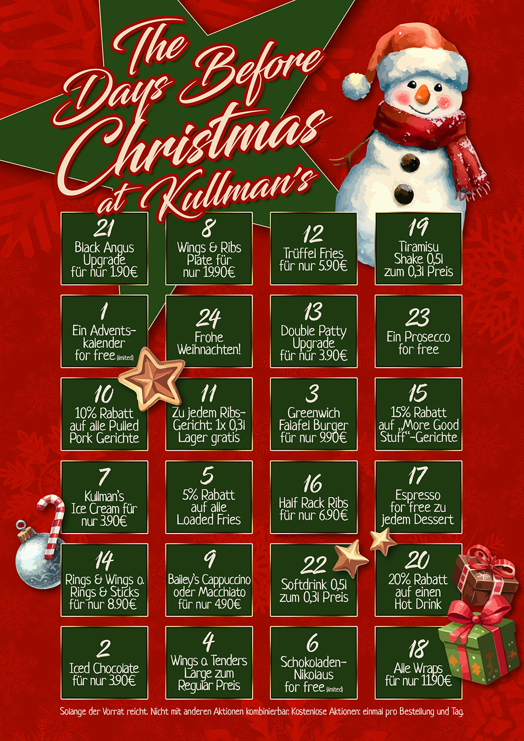 Kullman’s Special – Adventskalender