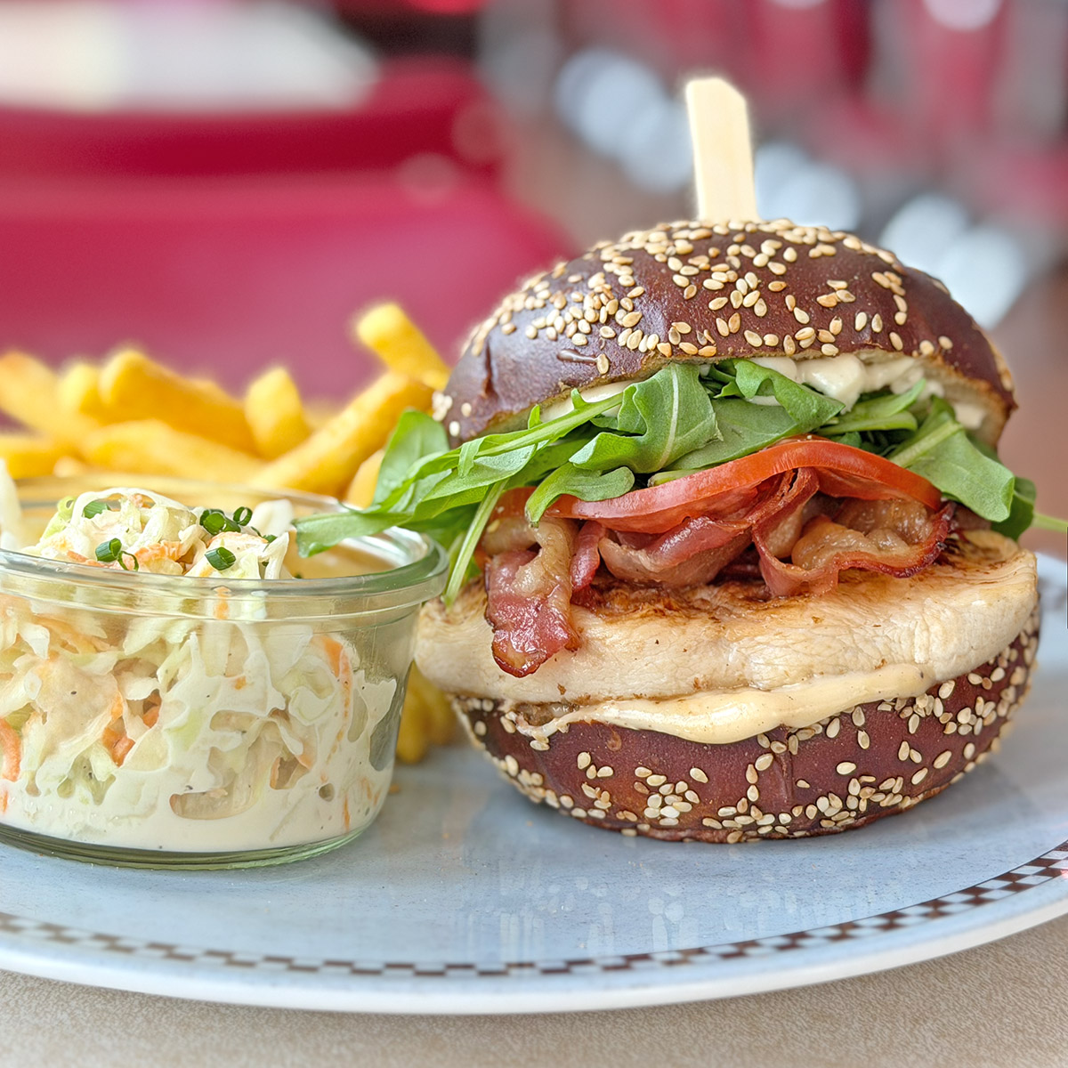Bay Ridge Grilled Chicken Burger